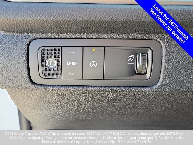 New 2027 Chevrolet Traverse LT w/ LPO, Floor Liner Package FWD image 14