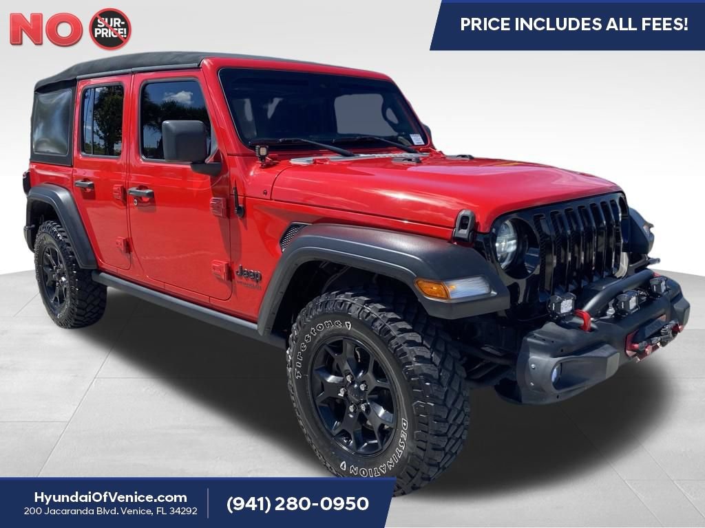 Used 2021 Jeep Wrangler Unlimited Sport