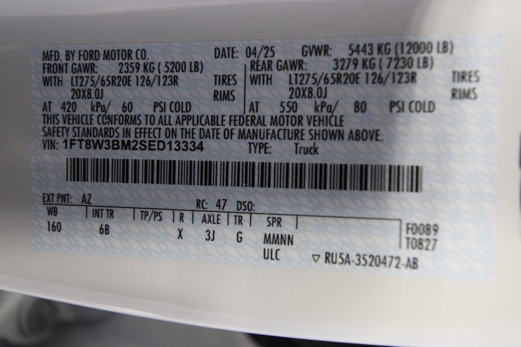 Used 2025 Ford F350 Lariat w/ Black Appearance Package image 45