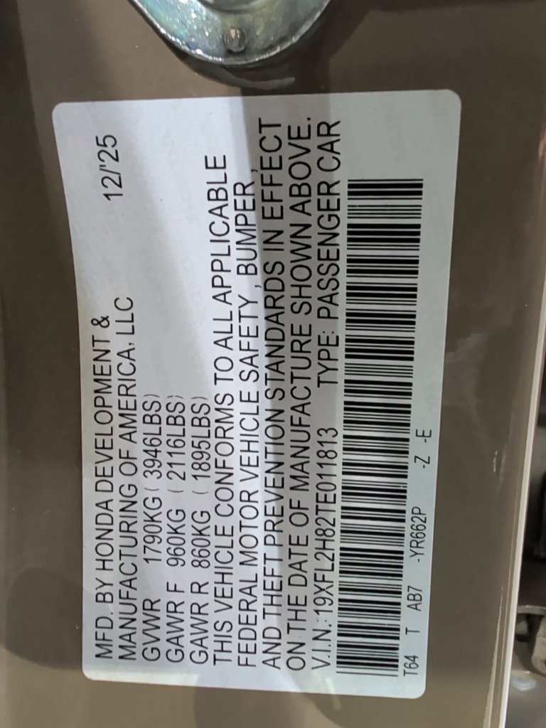 Used 2026 Honda Civic Sport image 3