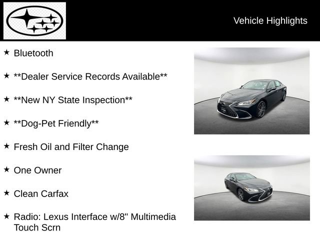 Used 2024 Lexus ES 350 w/ Premium Package image 11