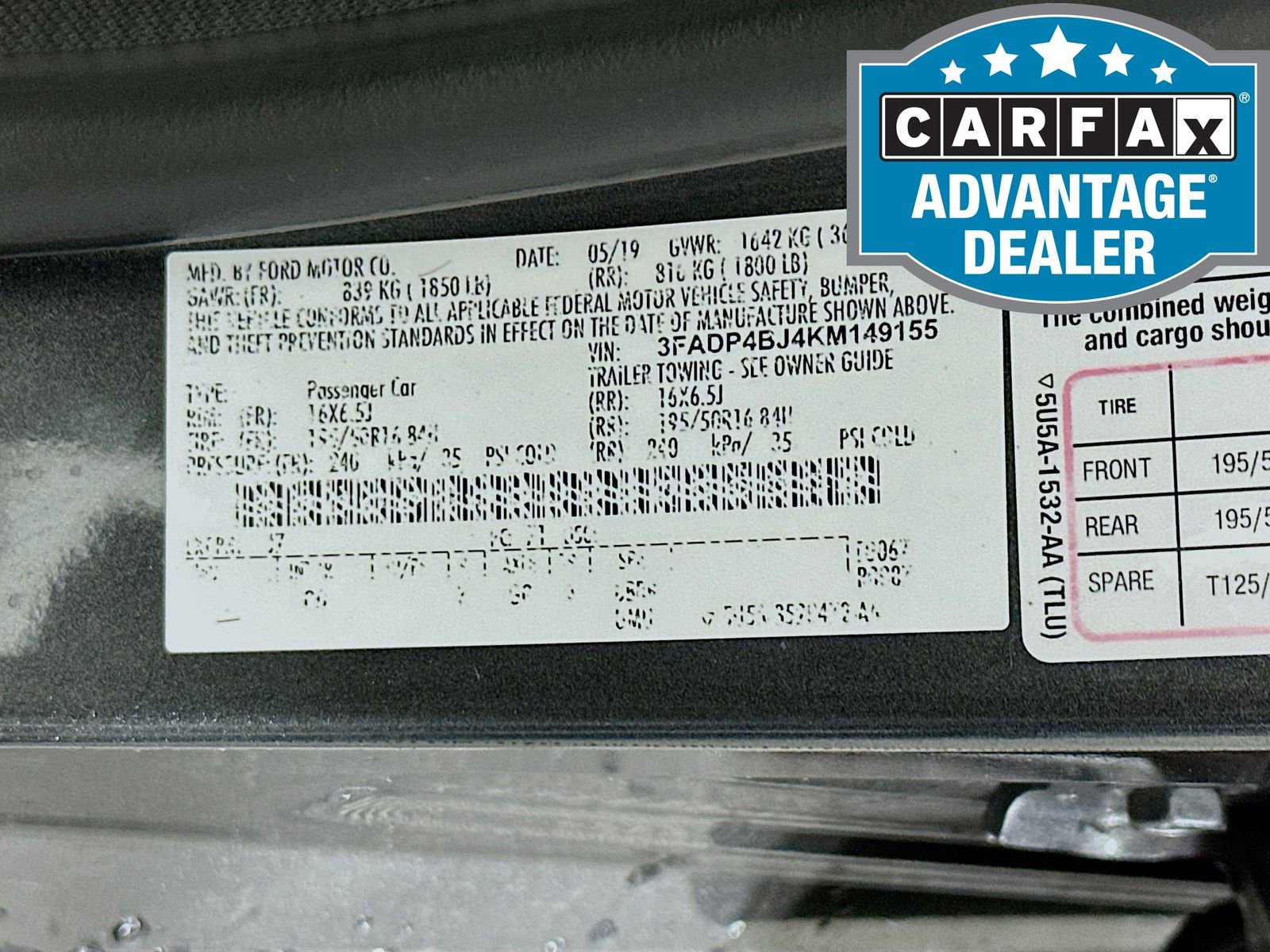 Used 2019 Ford Fiesta SE w/ Equipment Group 201A image 30