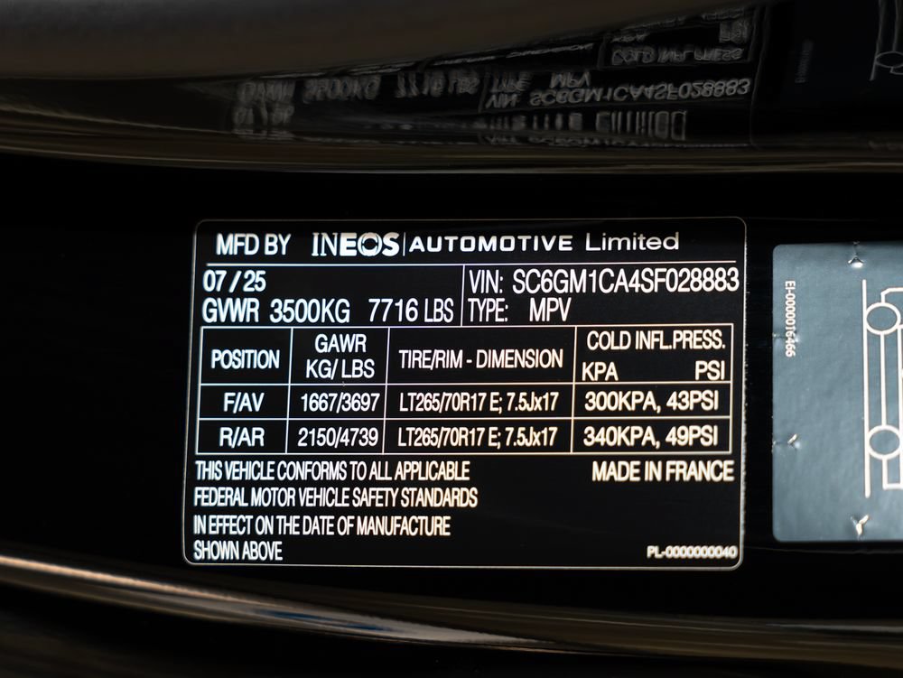New 2025 INEOS Grenadier Station Wagon AWD/4WD image 23