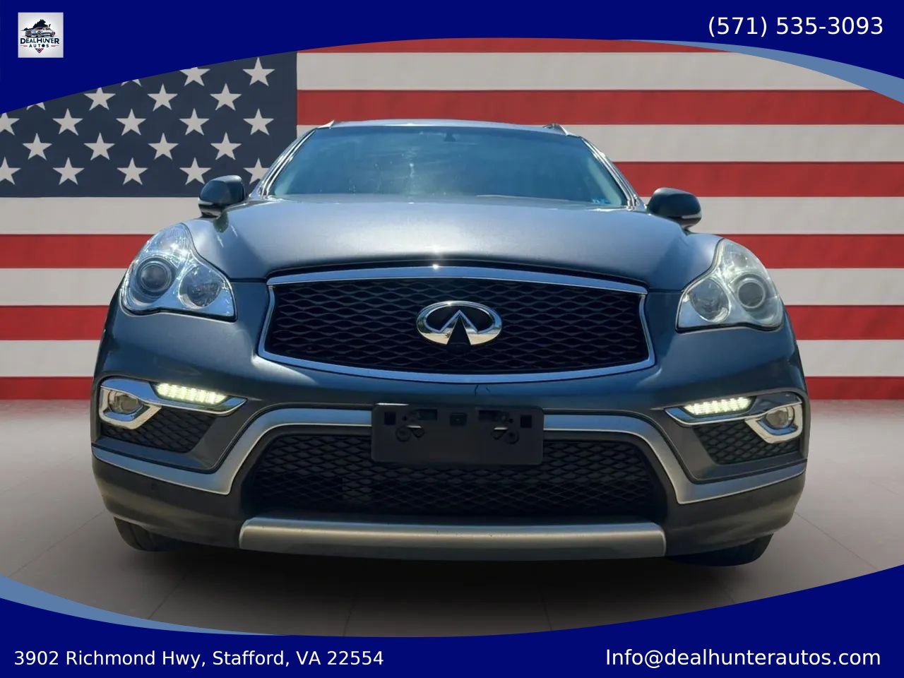 Used 2017 INFINITI QX50 AWD w/ Deluxe Touring Package image 2