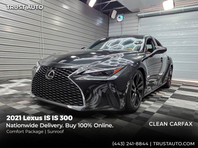 Used 2021 Lexus IS 300 AWD w/ Comfort Package video 1