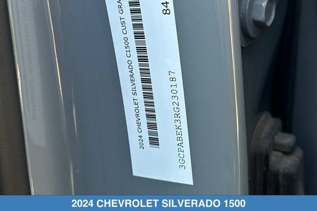 Used 2024 Chevrolet Silverado 1500 Custom RWD image 30