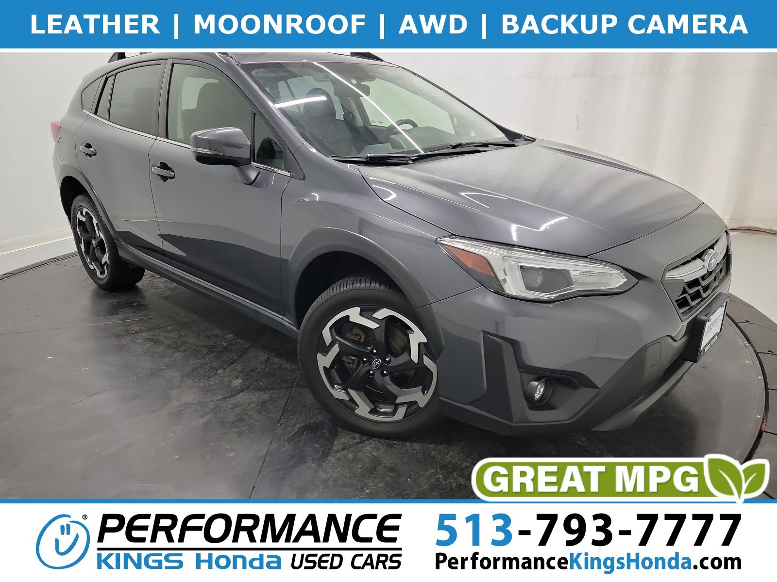 Used 2021 Subaru Crosstrek 2.5i Limited w/ Moonroof Package 1