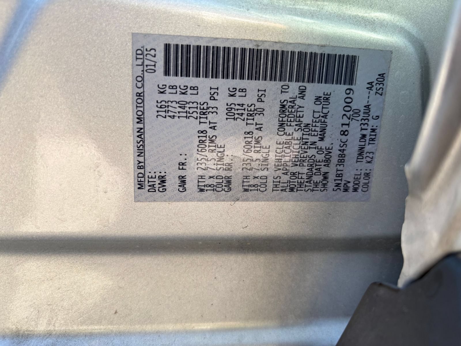 Used 2025 Nissan Rogue SV AWD/4WD image 27