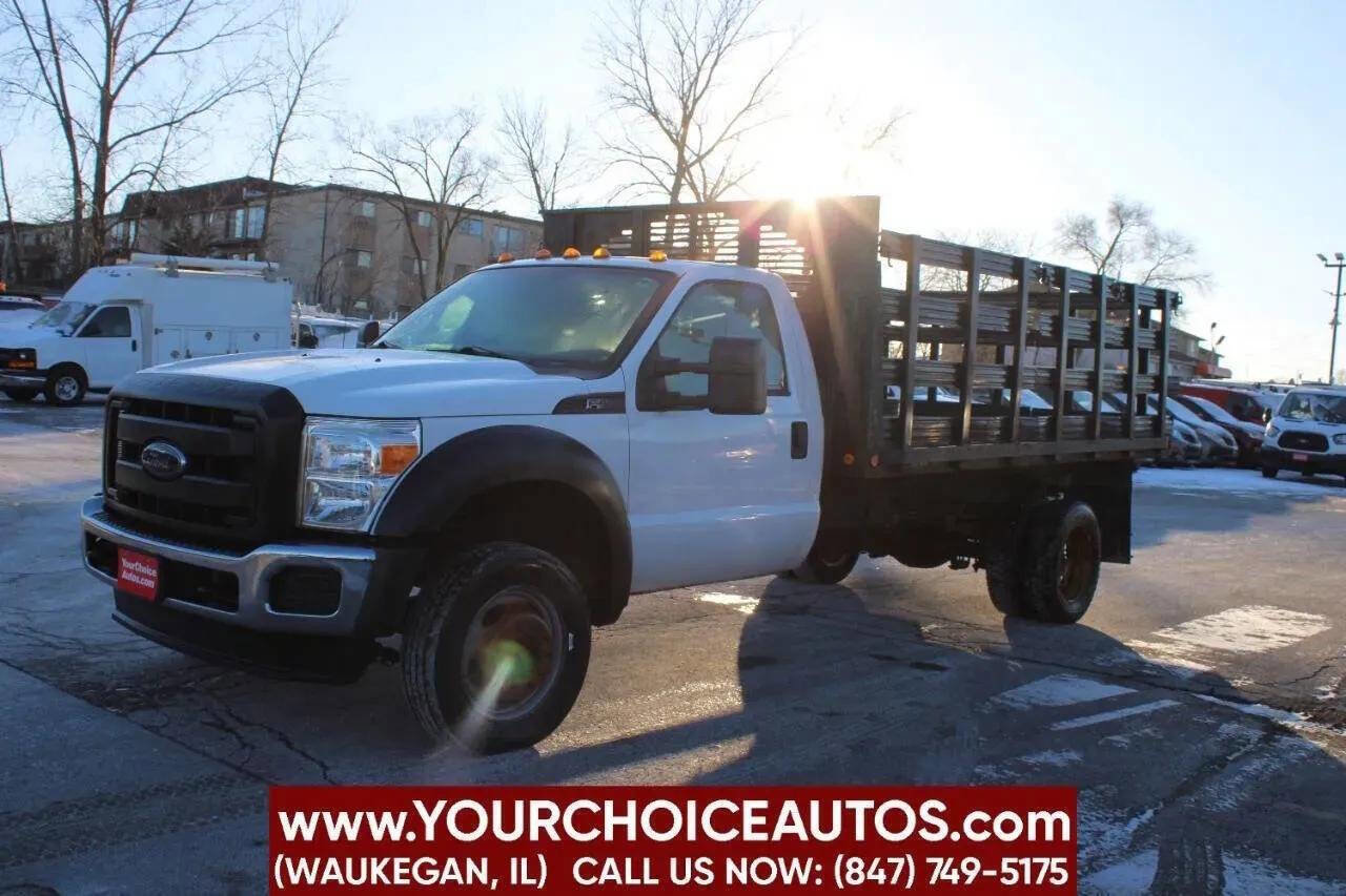 Used 2016 Ford F550 2WD Regular Cab Super Duty w/ XL Value Package