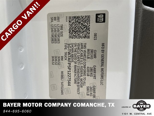 Used 2023 GMC Savana 2500 w/ Driver Convenience Package image 35