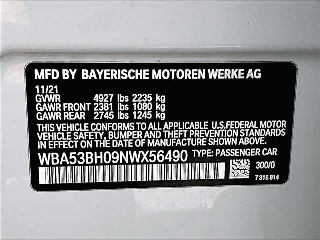 Used 2022 BMW 530i w/ Premium Package image 30