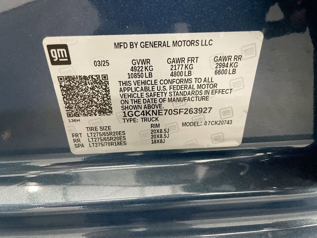 Certified 2025 Chevrolet Silverado 2500 LT w/ Trail Boss Package image 32