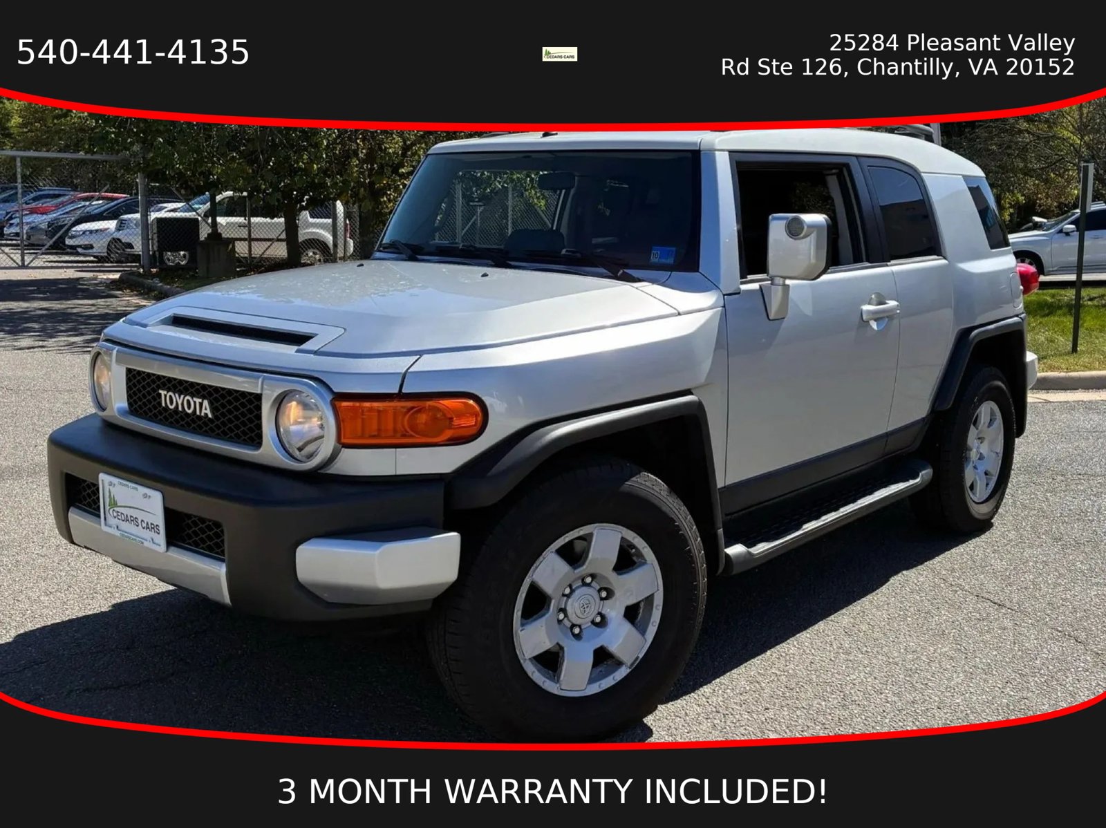 Used 2007 Toyota FJ Cruiser 4WD w/ Upgrade Pkg 2 image 1