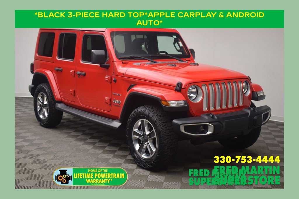 Used 2018 Jeep Wrangler Unlimited Sahara