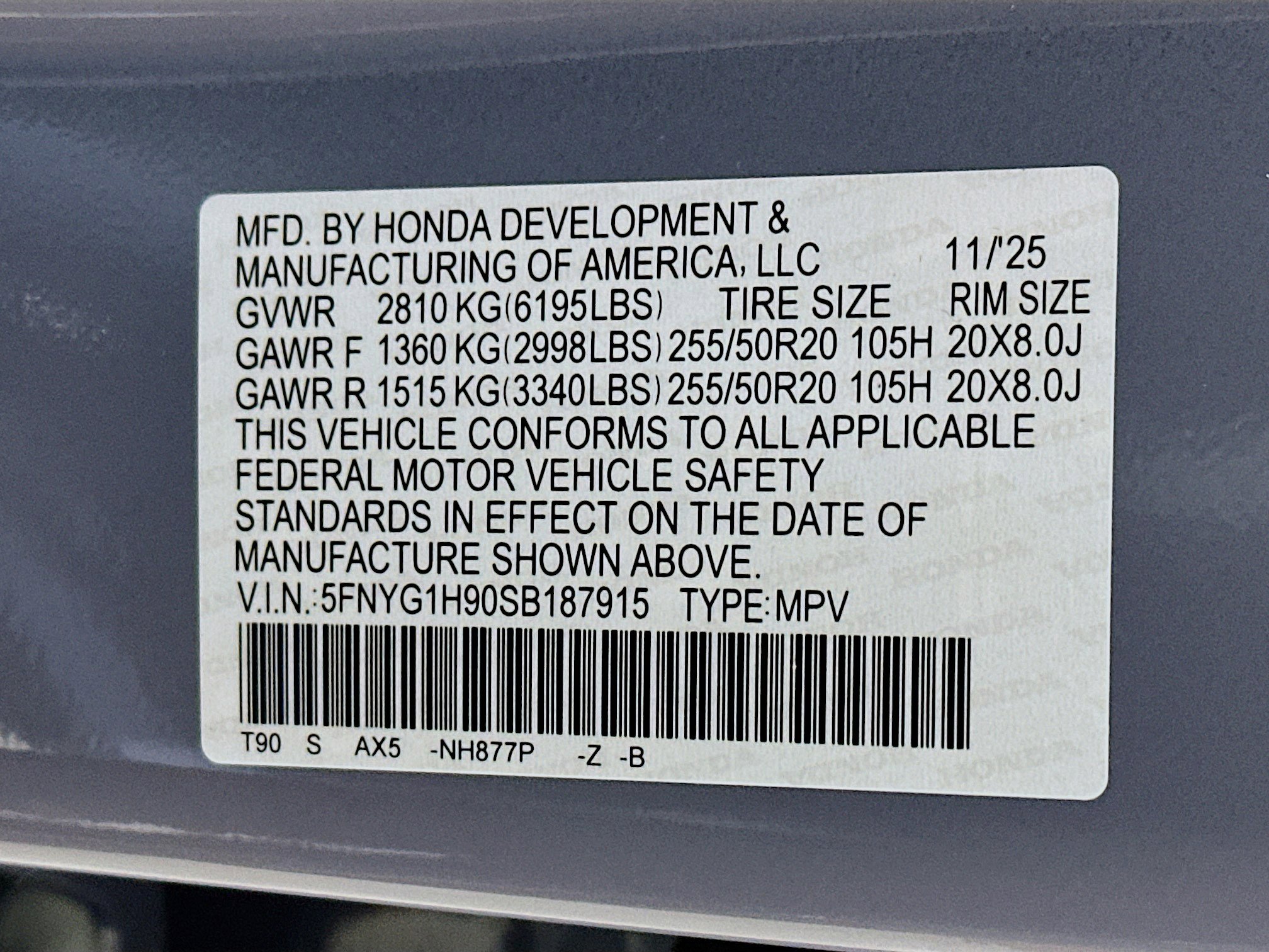 New 2025 Honda Pilot Black Edition image 34