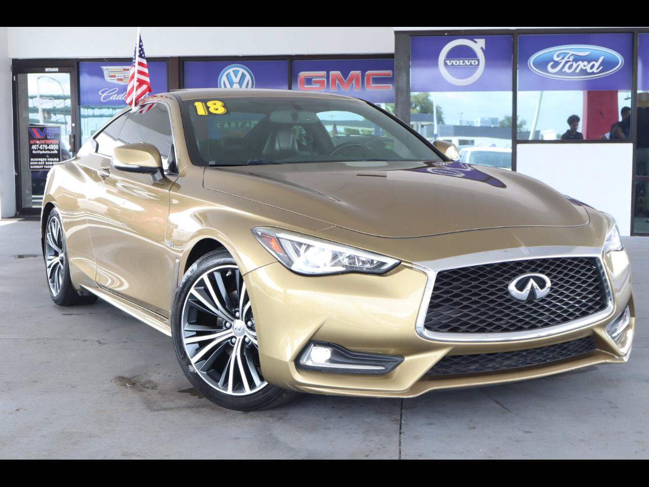 Used 2018 INFINITI Q60 3.0t Luxe
