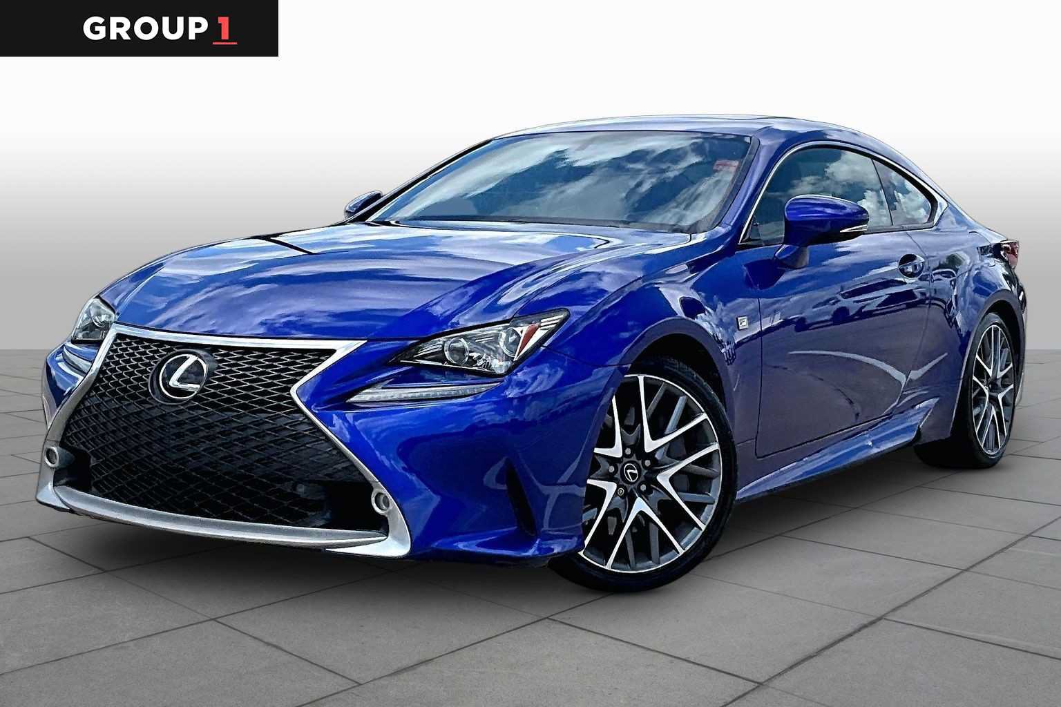 Used 2015 Lexus RC 350 w/ F Sport w/Summer Tires RWD image 1