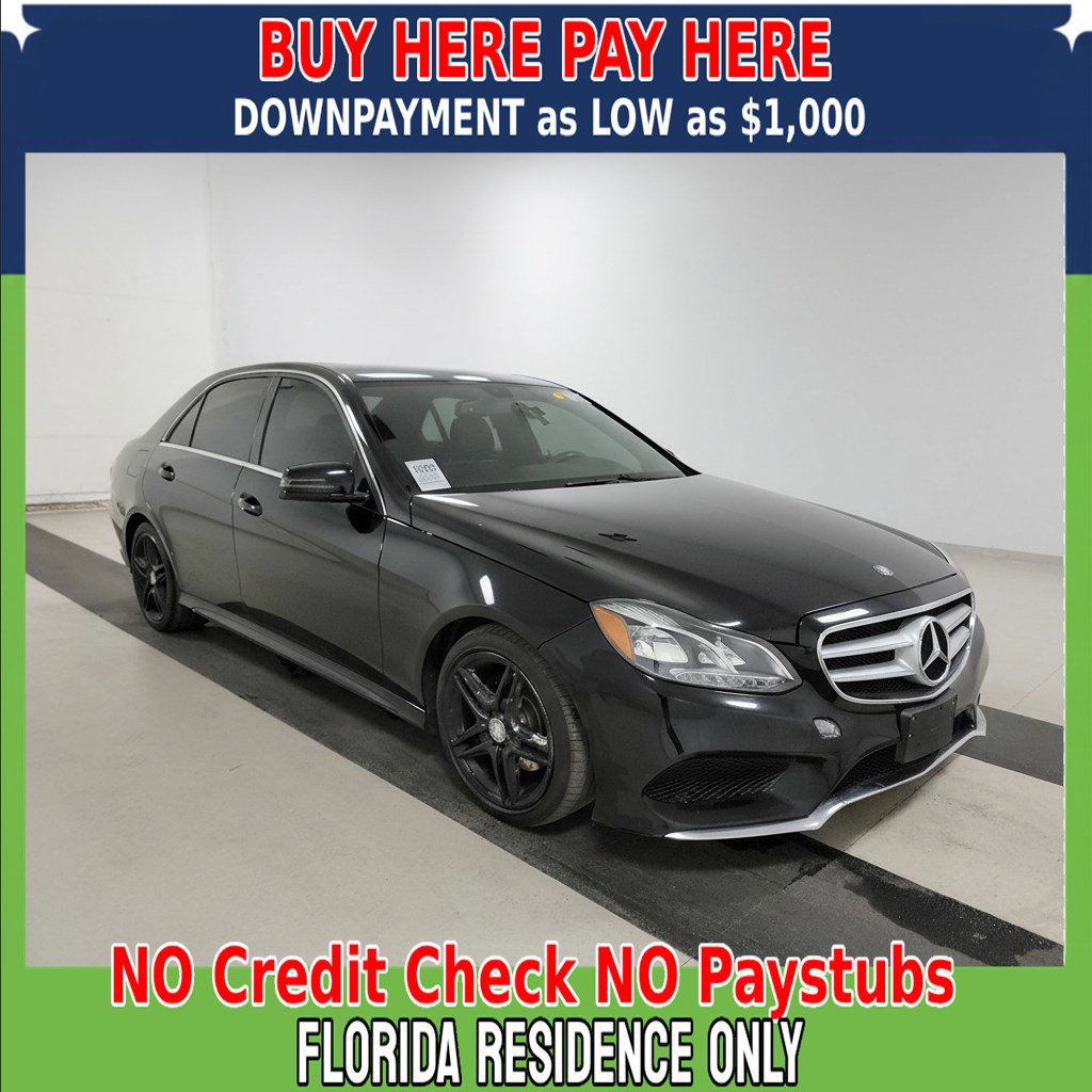 Used 2014 Mercedes-Benz E 350 4MATIC Sedan