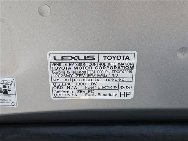 New 2026 Lexus ES 500e w/ Convenience Package AWD/4WD image 17
