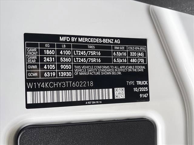 Used 2026 Mercedes-Benz Sprinter 2500 image 23