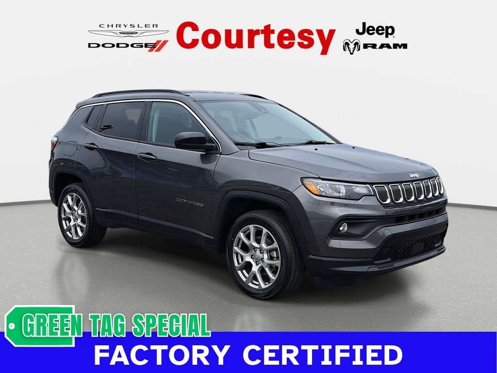Certified 2022 Jeep Compass Latitude