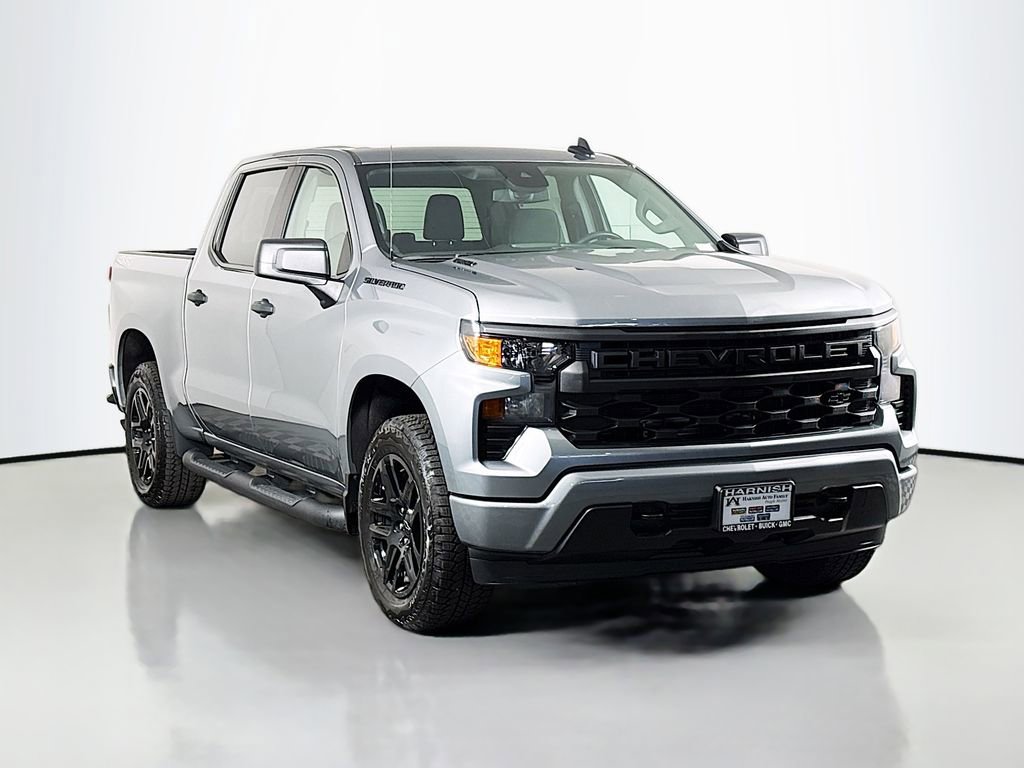 Used 2025 Chevrolet Silverado 1500 Custom w/ Turbomax Blackout Package