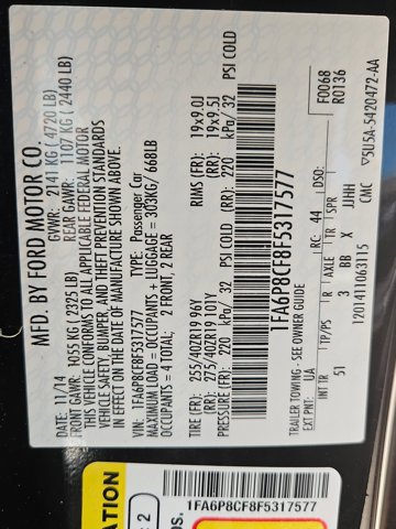 Used 2015 Ford Mustang GT Premium w/ GT Performance Package image 23