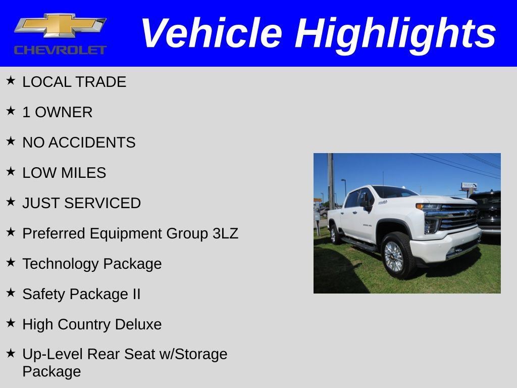 Certified 2021 Chevrolet Silverado 3500 High Country w/ Z71 Off-Road Package AWD/4WD image 2