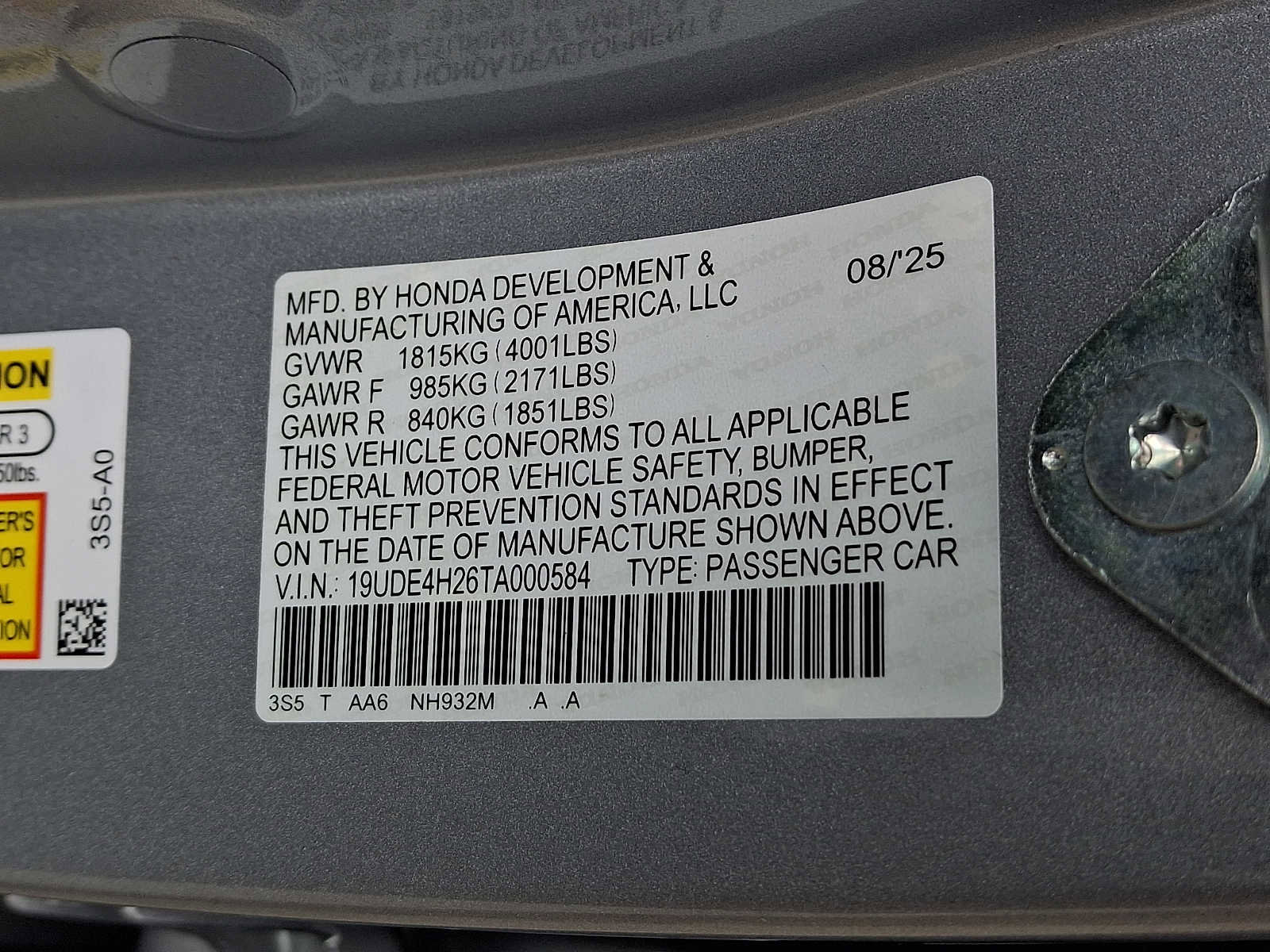 Certified 2026 Acura Integra FWD image 28