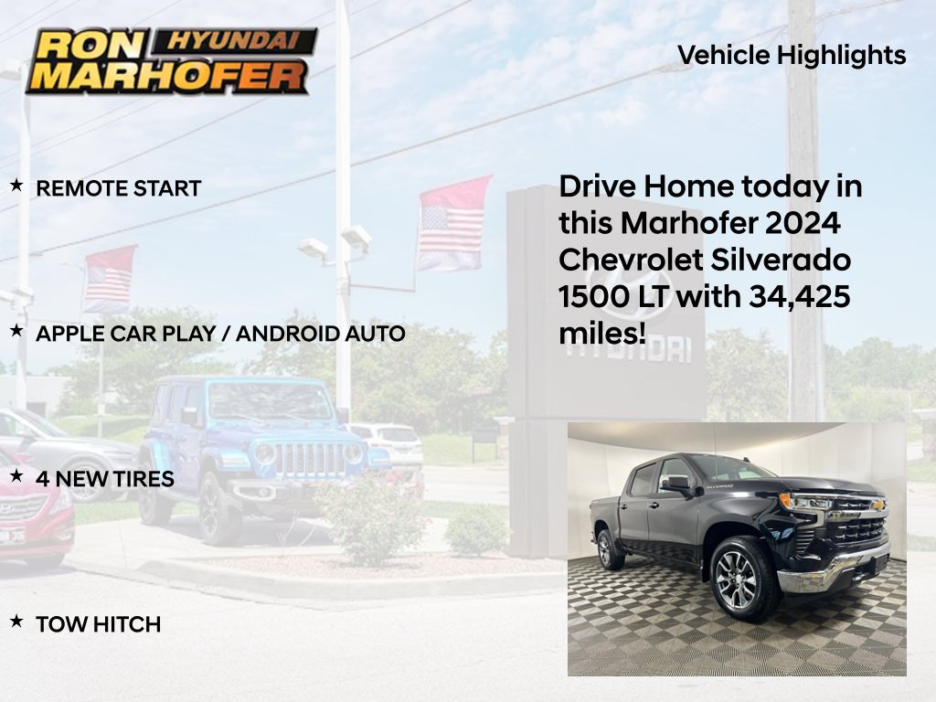 Used 2024 Chevrolet Silverado 1500 LT AWD/4WD image 14