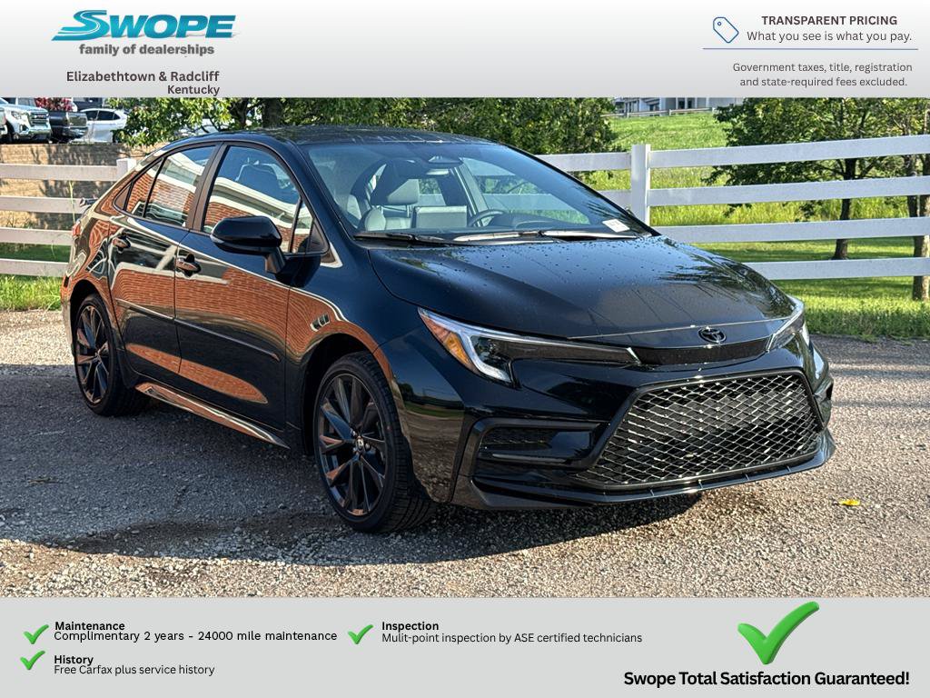 New 2026 Toyota Corolla SE w/ SE Package