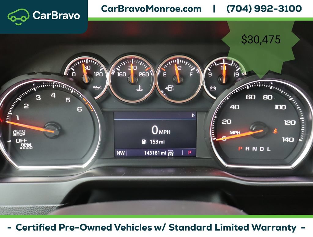 Certified 2021 Chevrolet Silverado 1500 LT Trail Boss w/ Convenience Package II AWD/4WD image 28