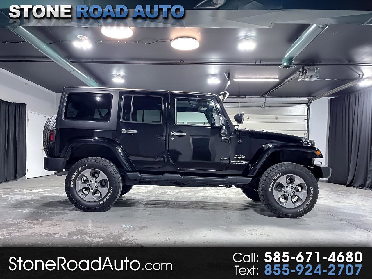Used 2018 Jeep Wrangler Unlimited Sahara image 1