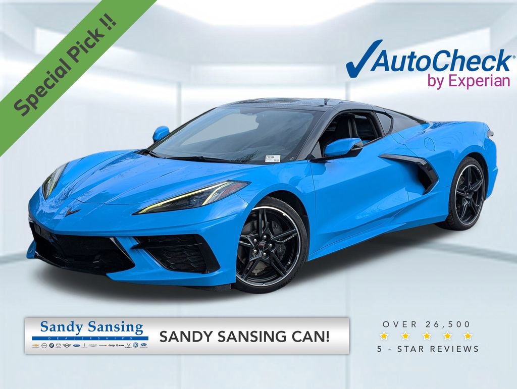 Used 2021 Chevrolet Corvette Stingray Coupe w/ 1LT