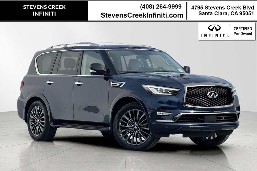 Certified 2023 INFINITI QX80 Premium Select w/ Cargo Package