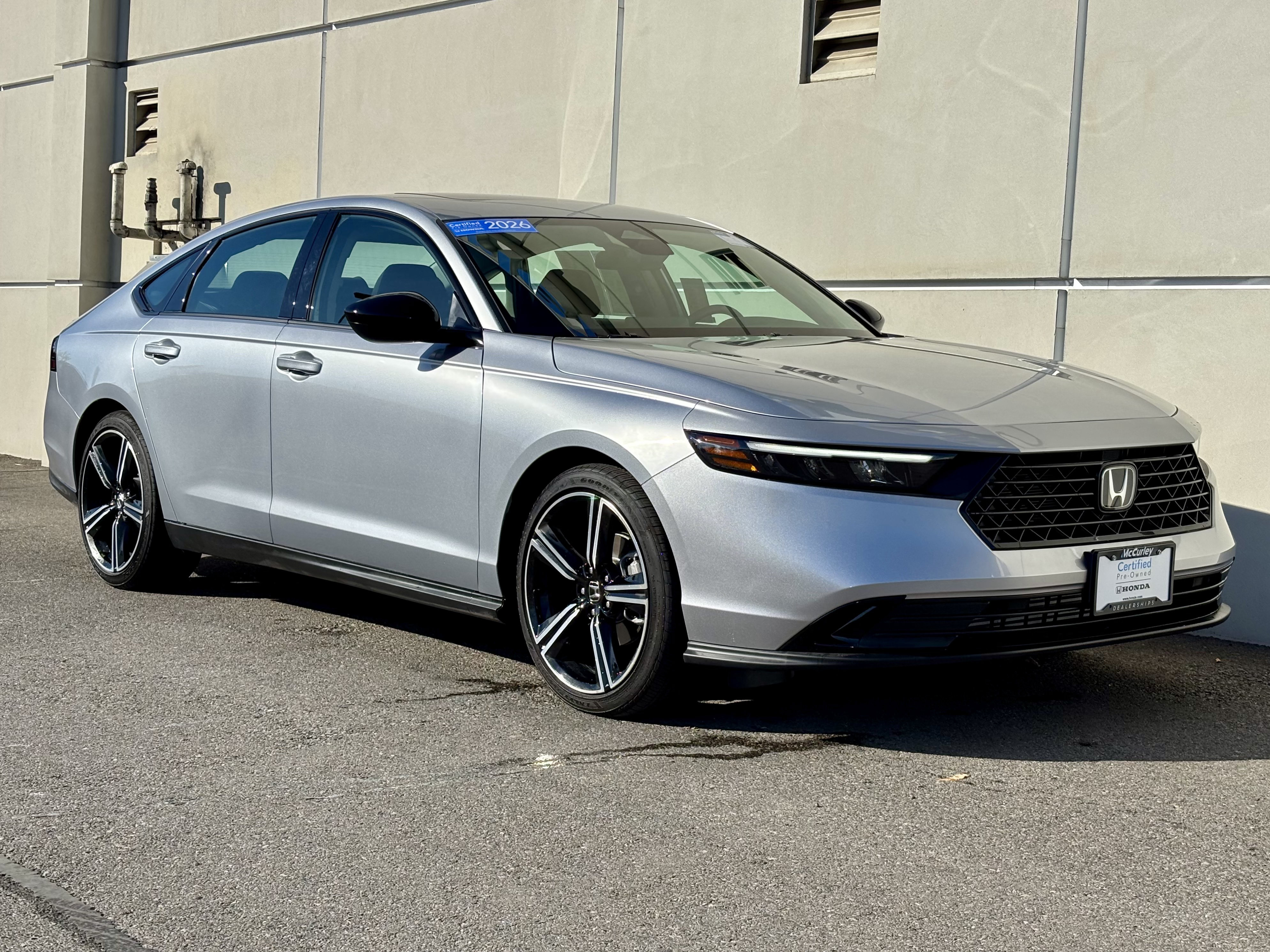 Certified 2026 Honda Accord SE