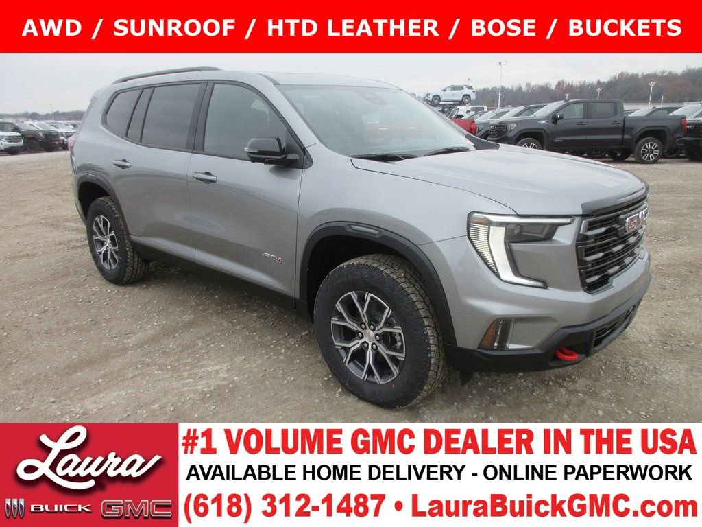 New 2026 GMC Acadia AT4