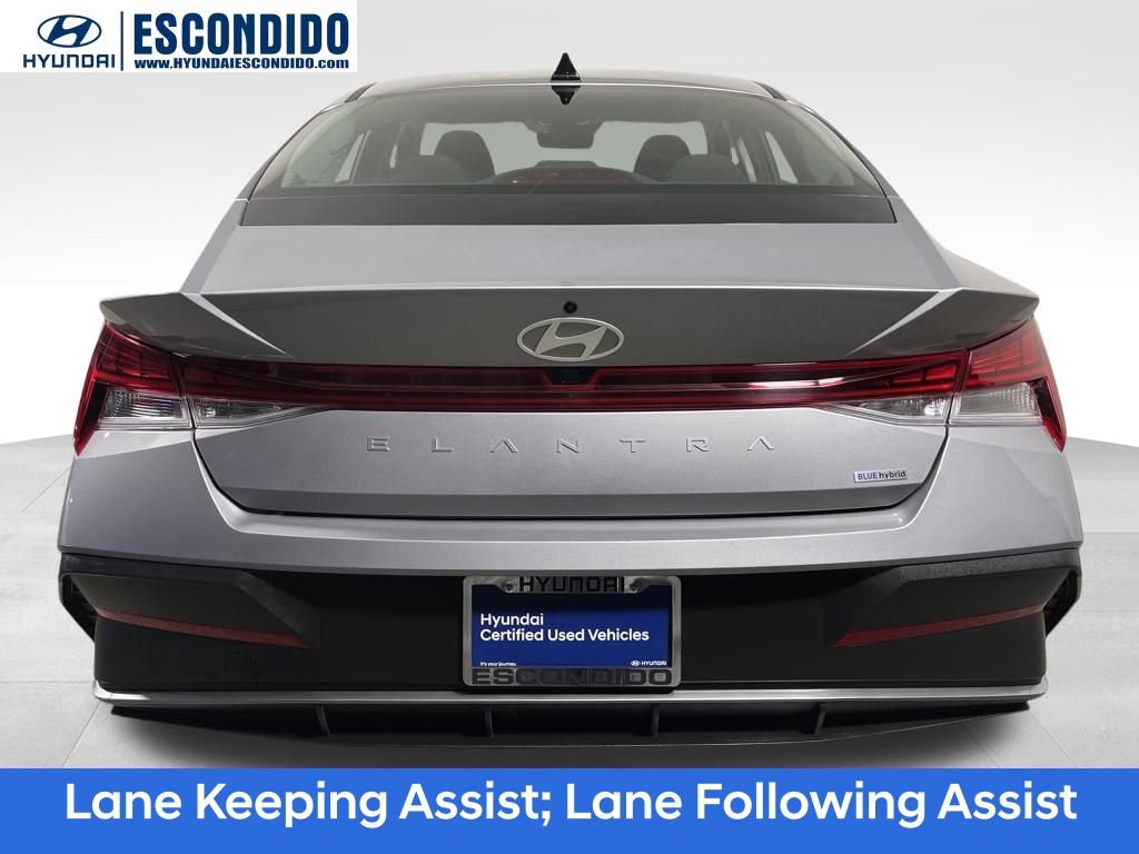 Certified 2025 Hyundai Elantra Blue image 4