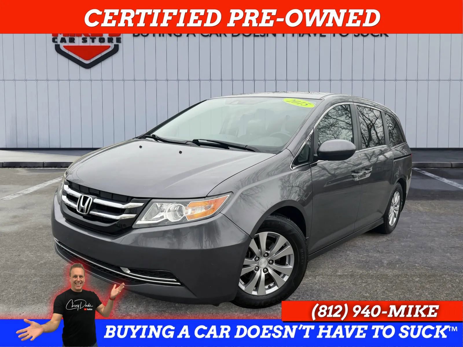 Used 2015 Honda Odyssey EX-L