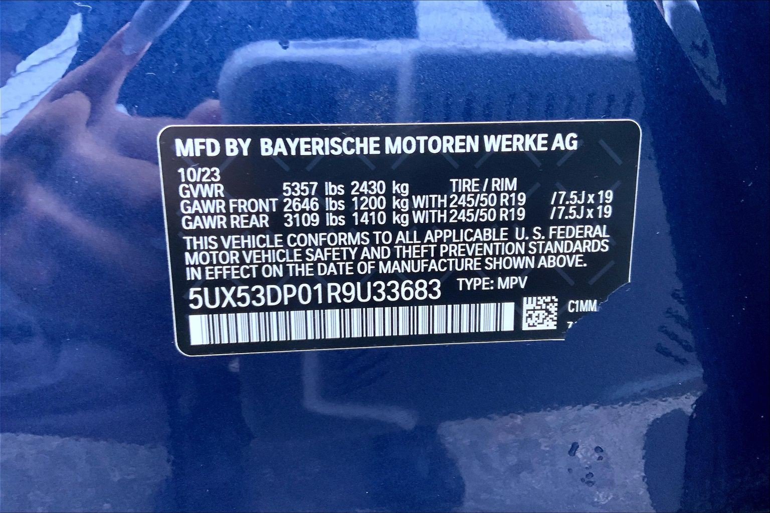 Used 2024 BMW X3 xDrive30i w/ Convenience Package AWD/4WD image 33