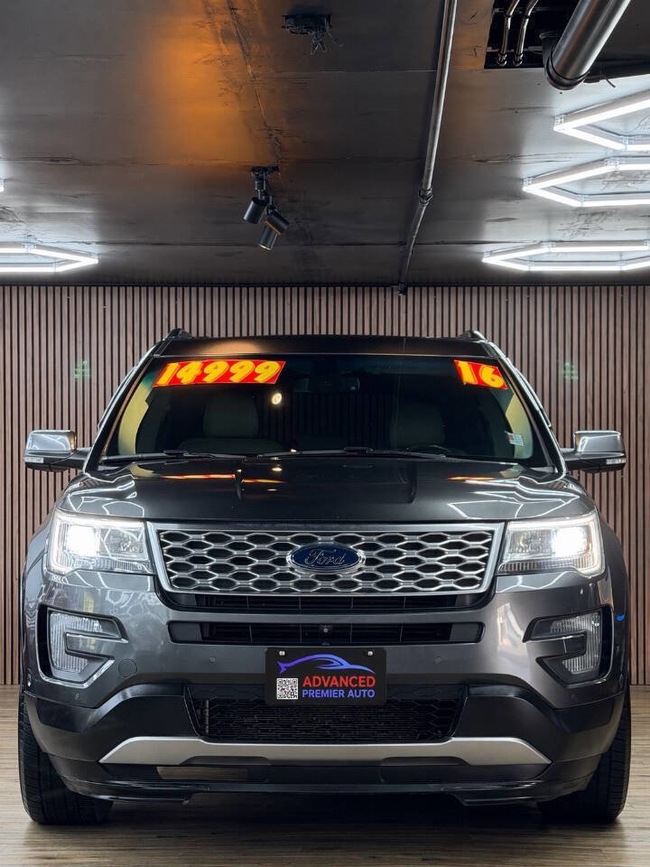Used 2016 Ford Explorer Platinum image 2