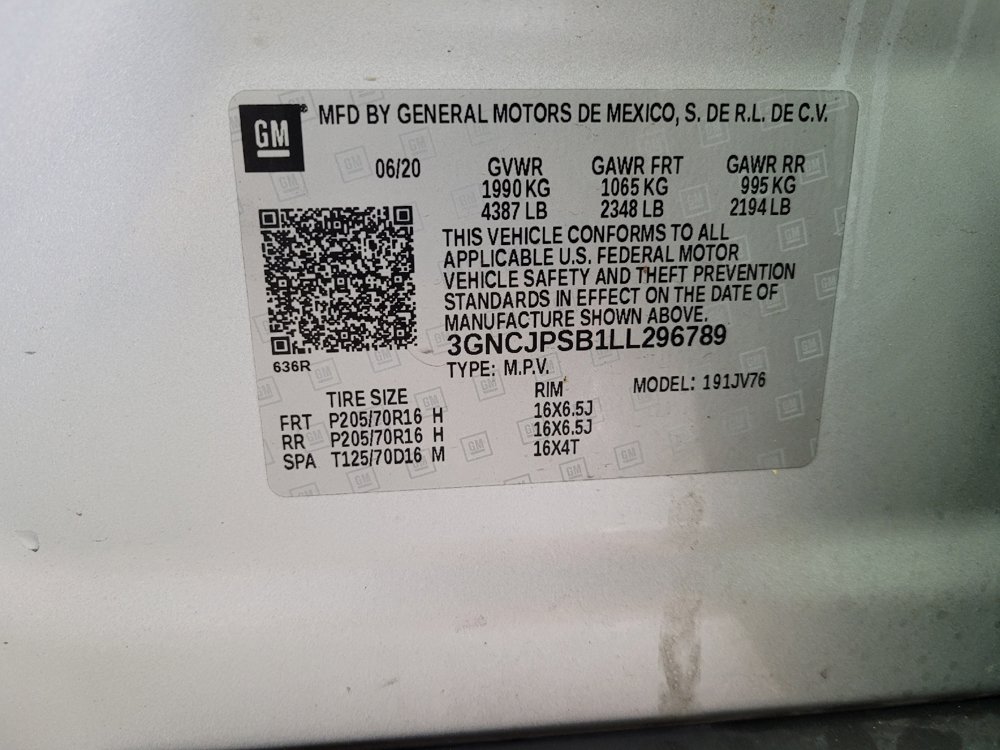 Used 2020 Chevrolet Trax LT w/ LT Convenience Package AWD/4WD image 33