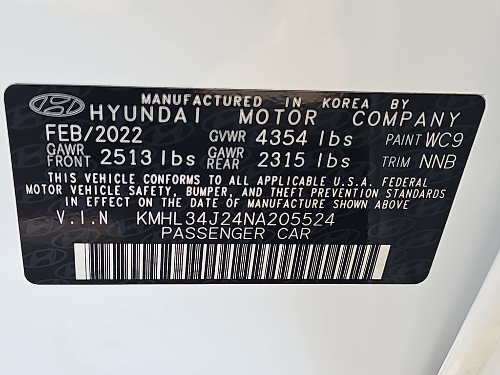 Used 2022 Hyundai Sonata Limited w/ Cargo Package image 43