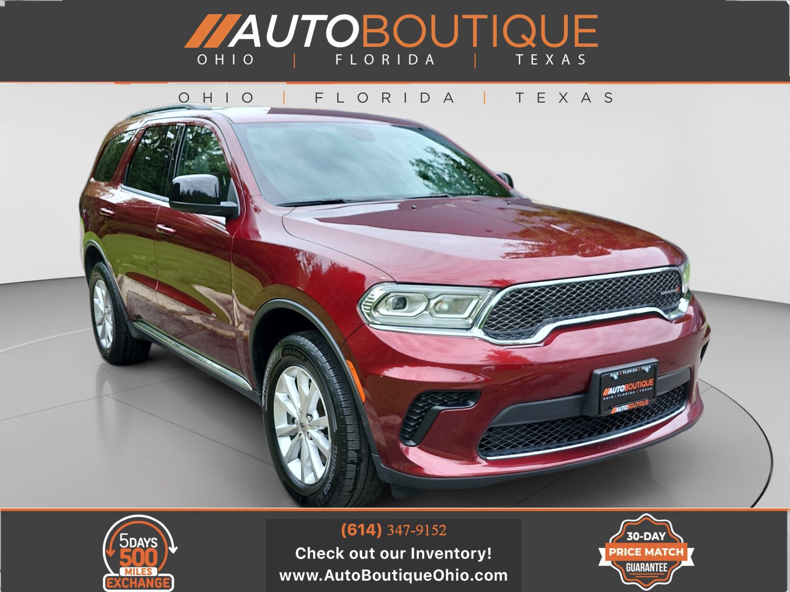 Used 2024 Dodge Durango SXT AWD/4WD image 1