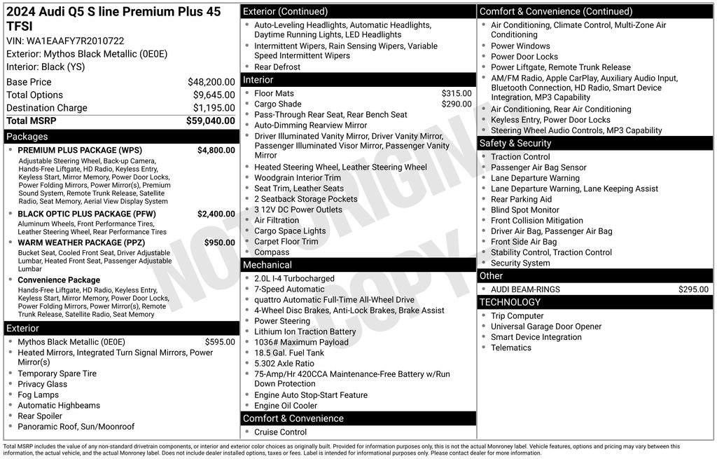 Used 2024 Audi Q5 2.0T Premium Plus w/ Premium Plus Package image 23