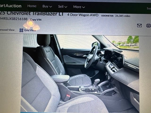 Used 2025 Chevrolet TrailBlazer LT AWD/4WD image 19