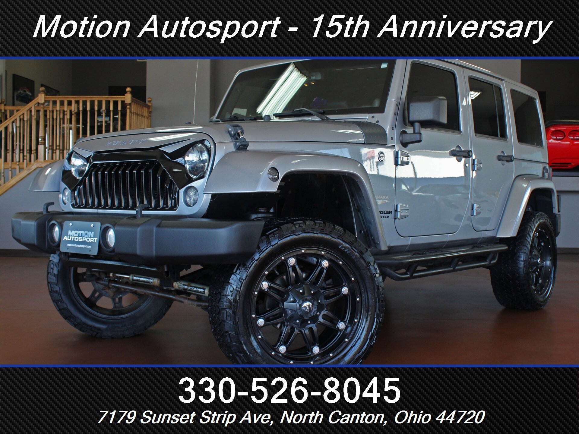 Used 2014 Jeep Wrangler Unlimited Sahara w/ Max Tow Package image 1