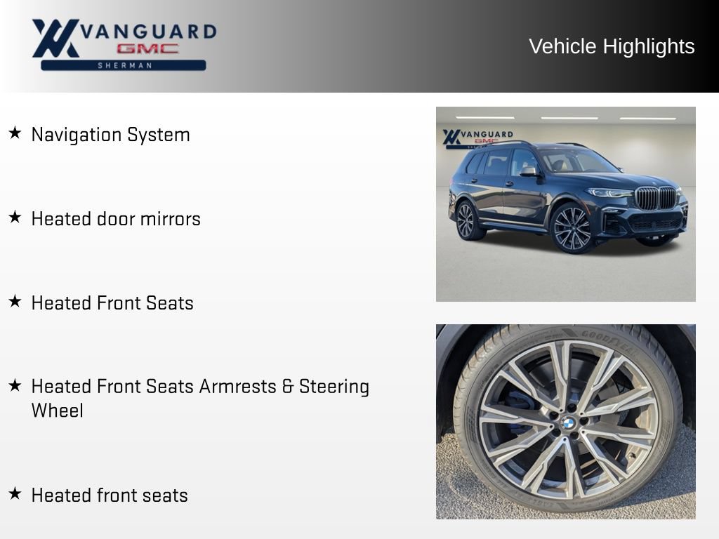 Used 2020 BMW X7 M50i w/ Executive Package AWD/4WD image 5