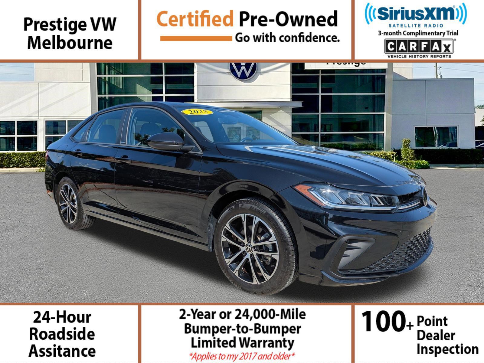 Certified 2025 Volkswagen Jetta Sport