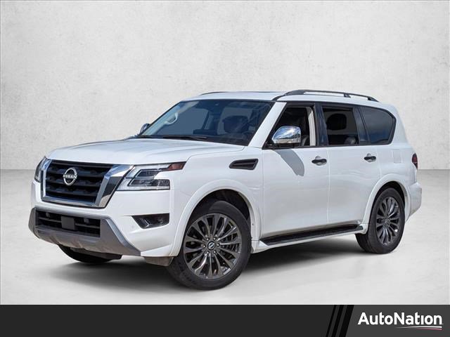 Used 2023 Nissan Armada Platinum w/ Captain's Chairs Package